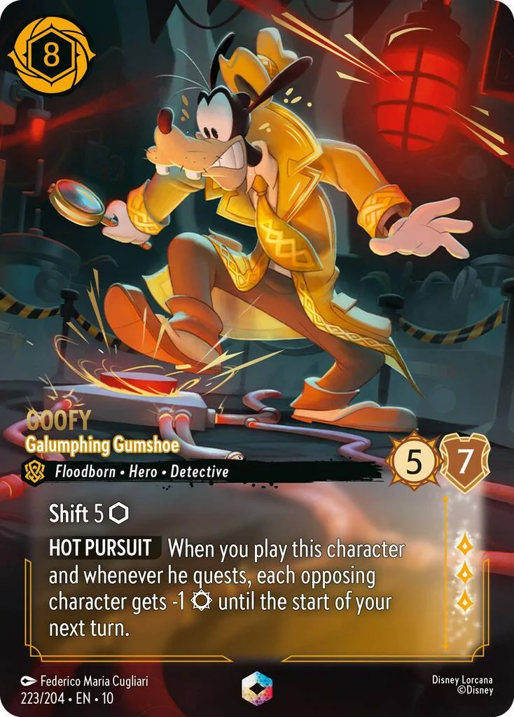 Goofy - Galumphing Gumshoe [Enchanted Holo] #223