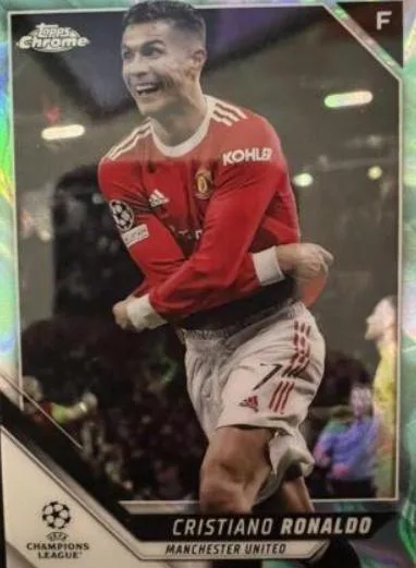 Cristiano Ronaldo [Aqua Lava Refractor] #10