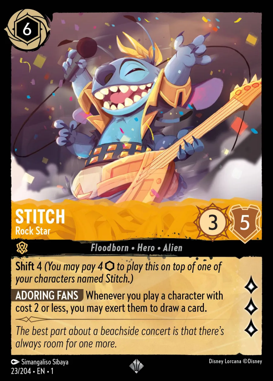 Stitch - Rock Star #23