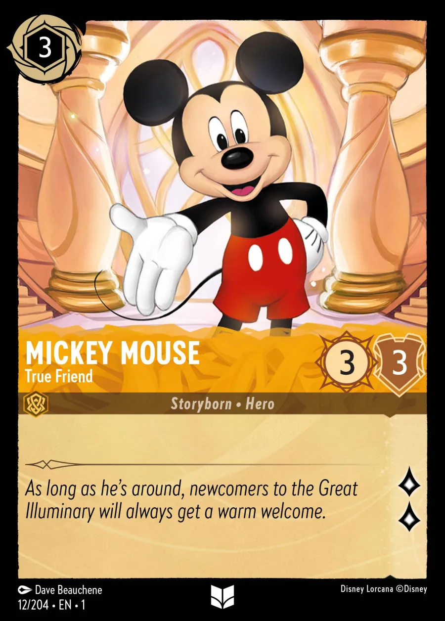 Mickey Mouse - True Friend [Foil] #12