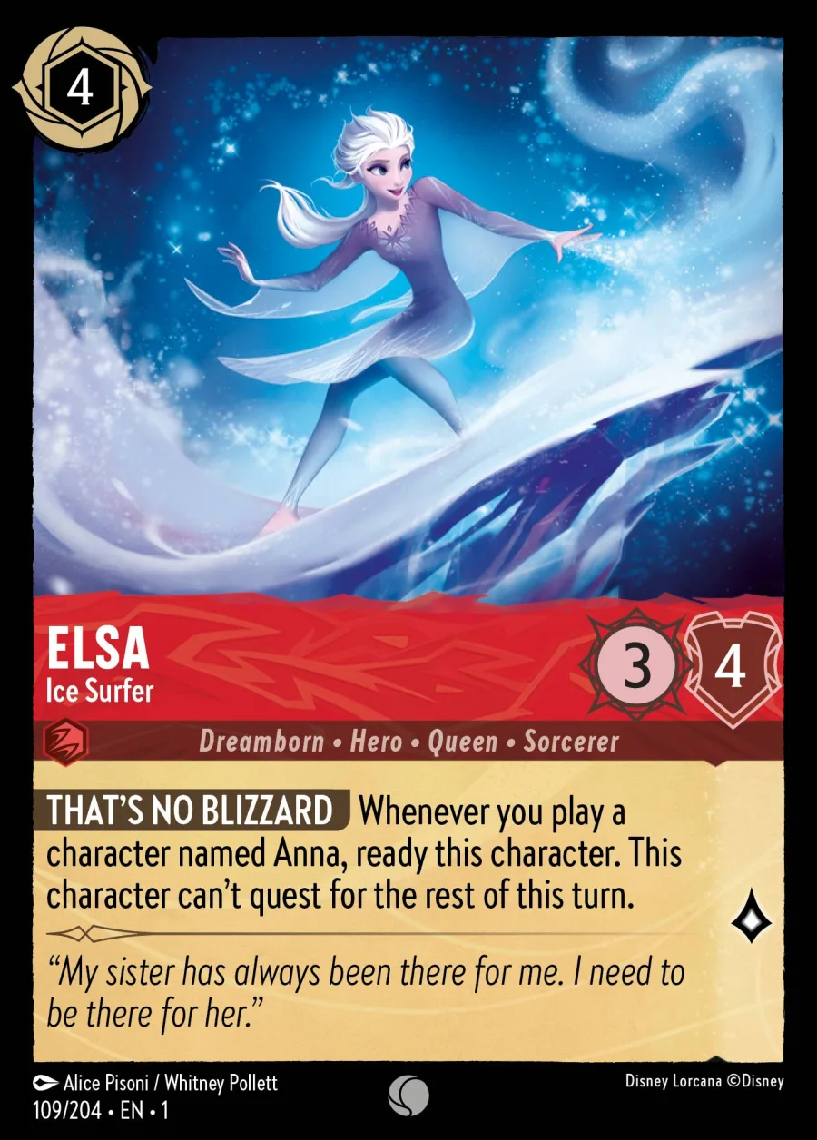 Elsa - Ice Surfer [Foil] #109