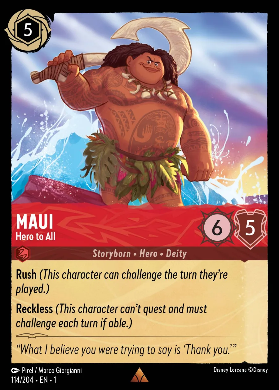 Maui - Hero to All [Foil] #114 PSA 10