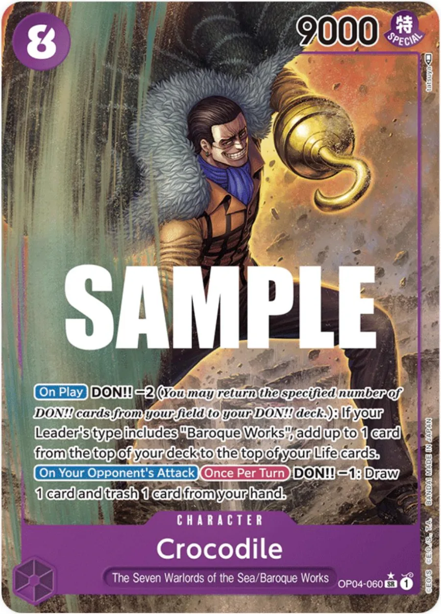 Crocodile [Alternate Art] OP04-060
