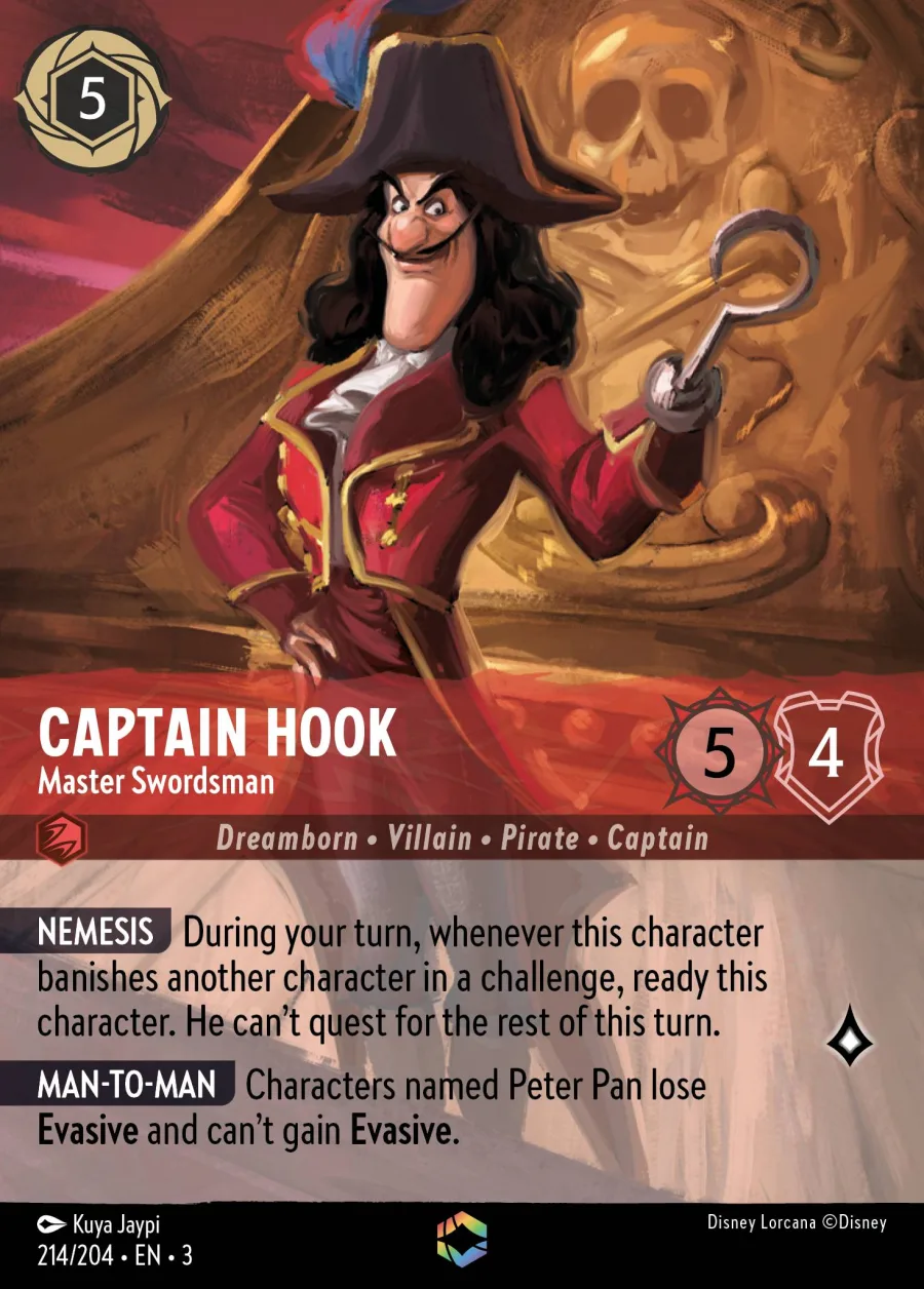 Captain Hook - Master Swordsman #214 PSA 10