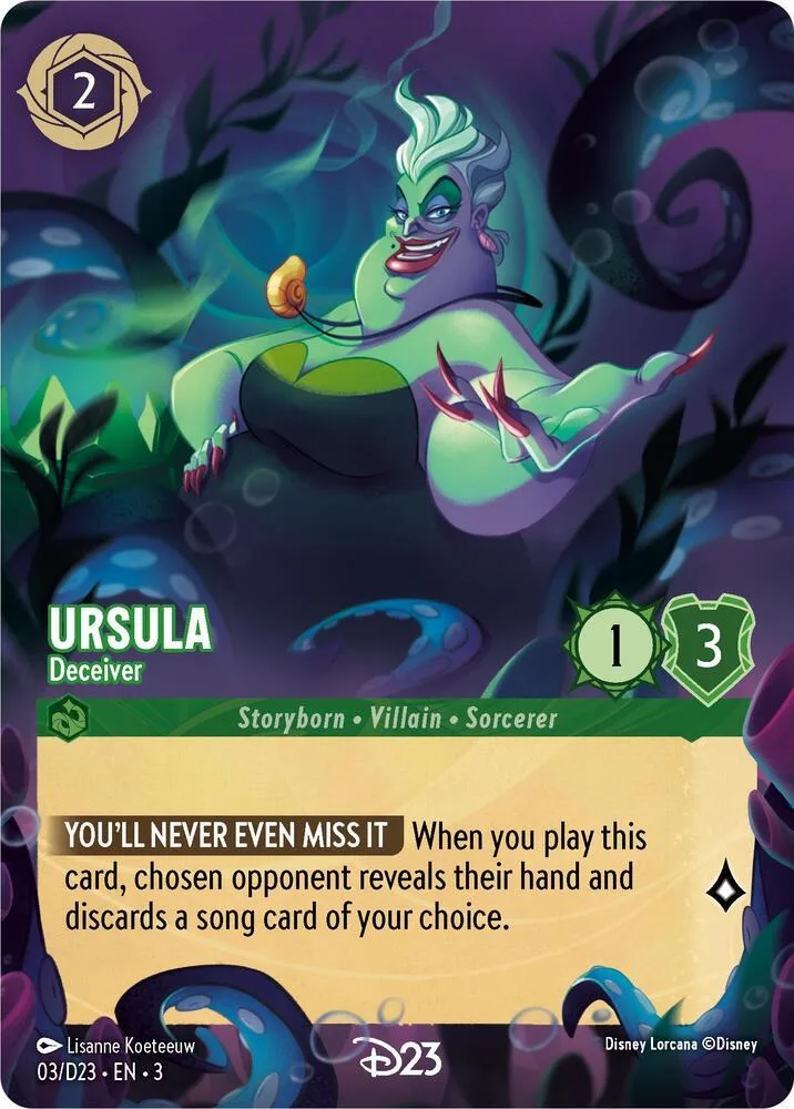 Ursula - Deceiver #3 PSA 10
