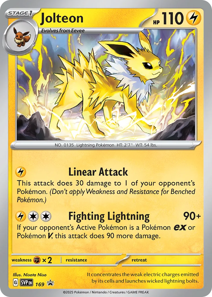 Jolteon [Cosmos Holo] #169