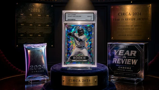 2024 Topps Chrome Baseball retrospective covering rookie cards and set value