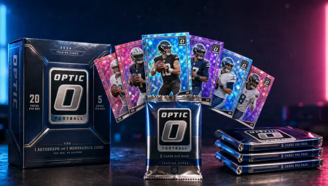 2025 Donruss Optic Football guide covering parallels, rookies, and box math