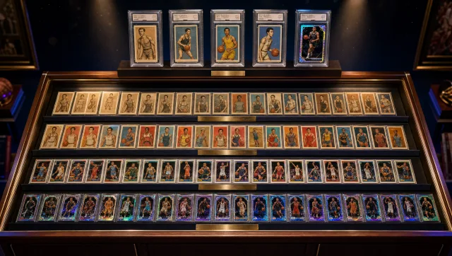 Basketball cards guide covering modern rookies, vintage cards, Prizm, and values