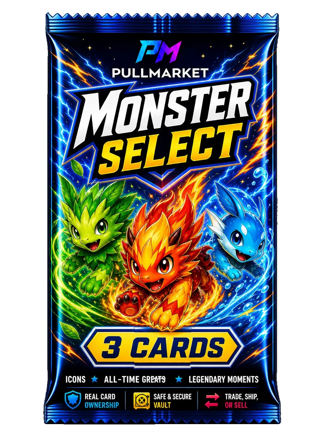 Monster Select Pullmarket pack