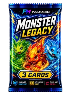 Monster Legacy (Pokemon) - 3 Cards pack