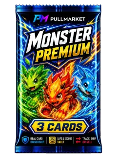 Monster Premium (Pokemon) - 3 Cards pack